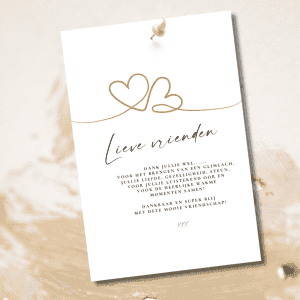 Lieve vrienden
