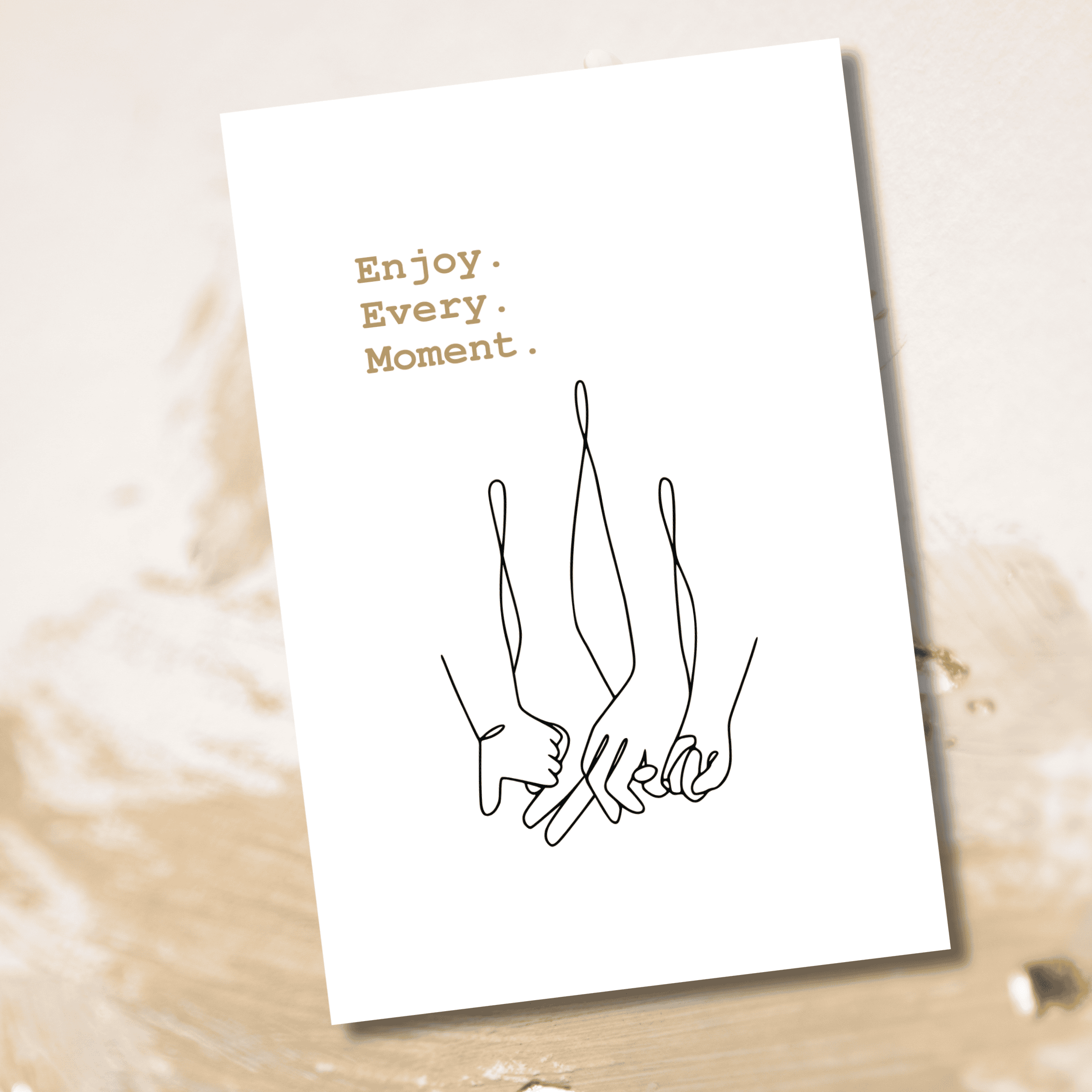 Enjoy every moment - vier handen