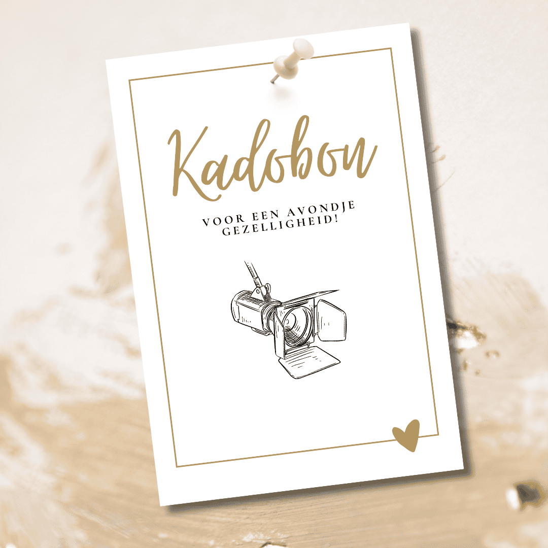 Kadobon - Avondje gezelligheid